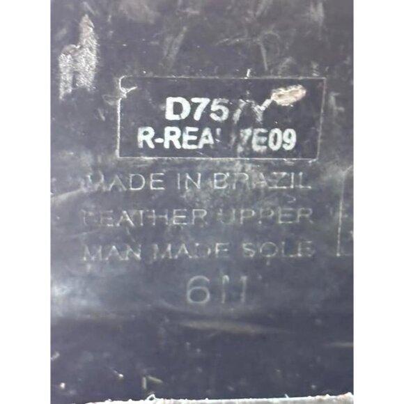 Vintage Women’s Western Boots 6.5 | Brown Leather Cowboy Boots with Turquoise In - Picture 7 of 7